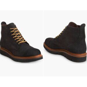 Allen Edmonds Park City Lace-up Weatherproof Boots Black Size 10.5 D NWOB